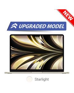 13-inch MacBook Air : M2, 8C CPU, 8C GPU, 16GB, 256GB Storage - Starlight (Z15Y)